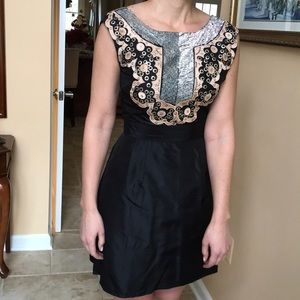 French Connection sequin cocktail dress; size 0